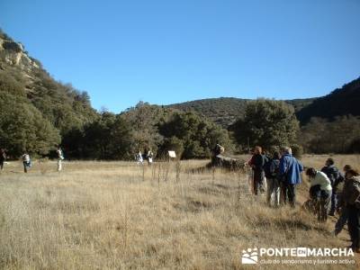 Cañón del Río Dulce y Sigüenza; senderos viajes y turismo; trekking semana santa